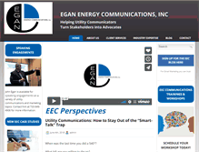 Tablet Screenshot of eganenergy.com